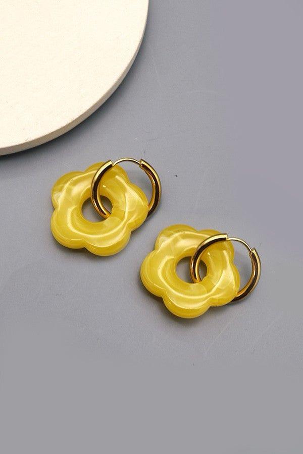 Lagrima Waterproof Resin Earrings