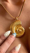 Shell Statement Waterproof Necklace