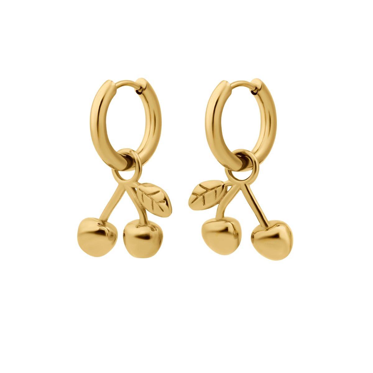 Golden Cherry Waterproof Hoops
