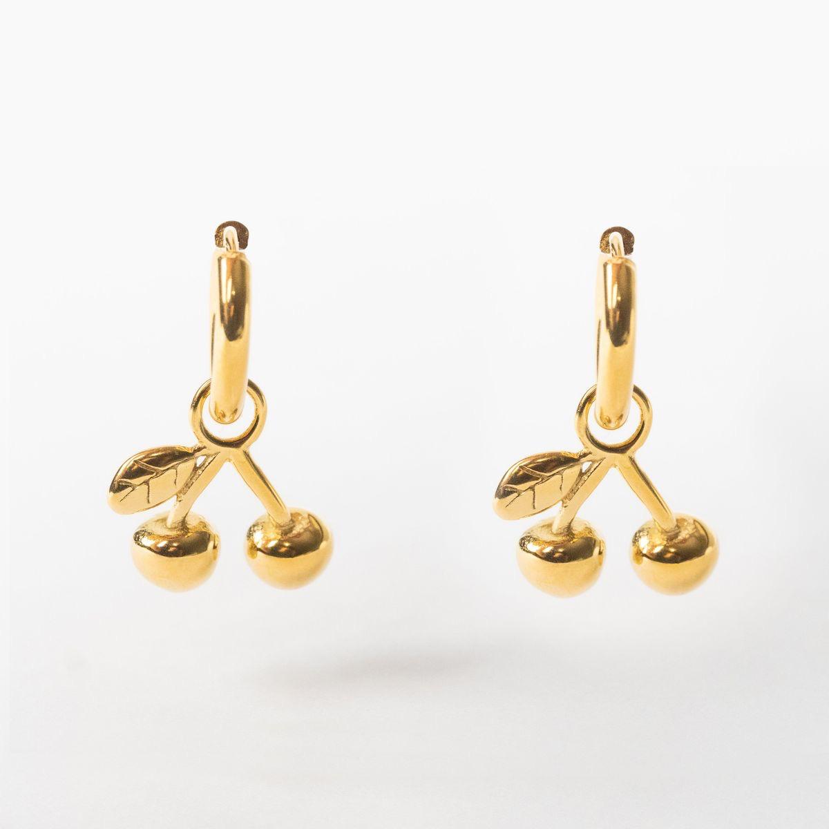 Golden Cherry Waterproof Hoops