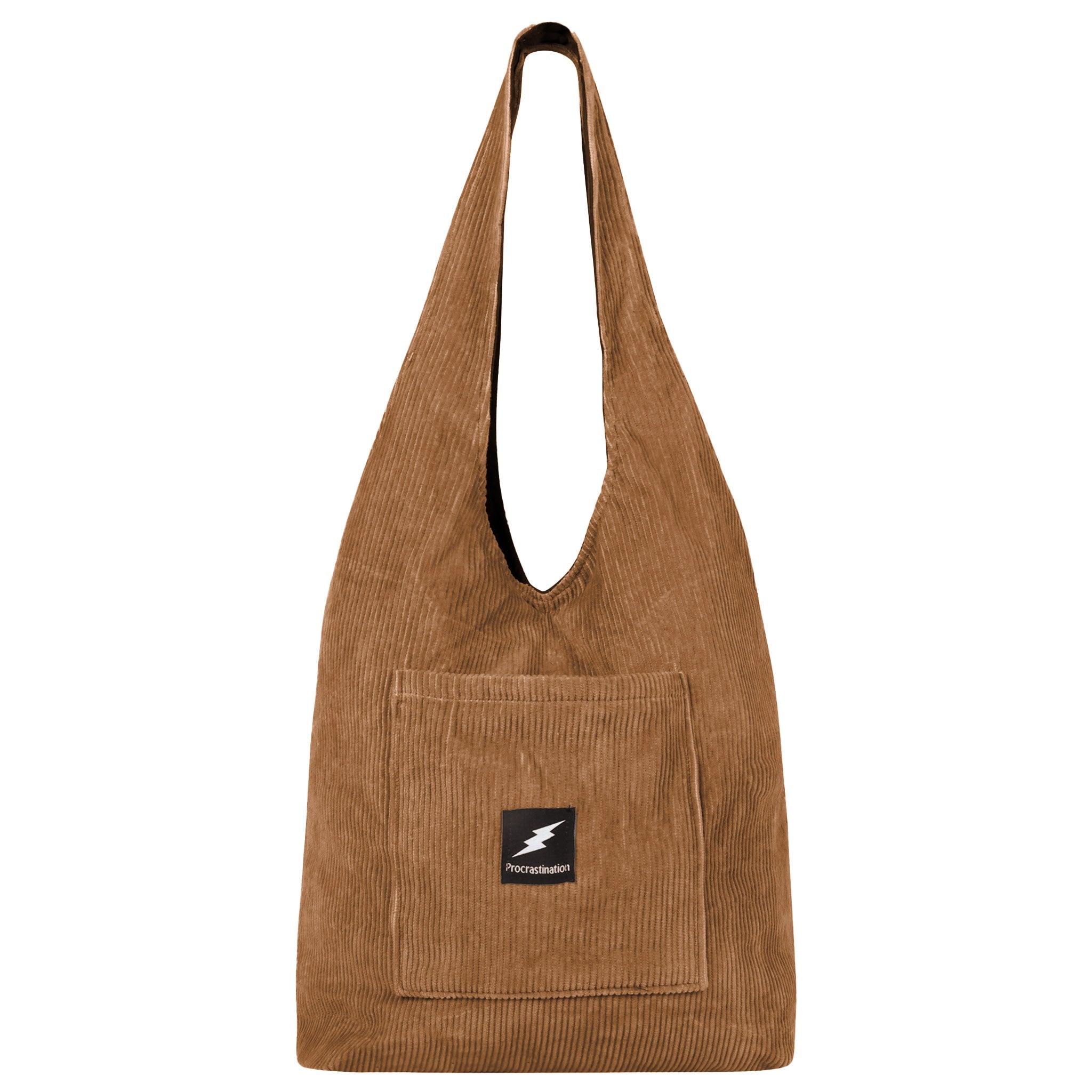 Coco brown Corduroy hobo Bag