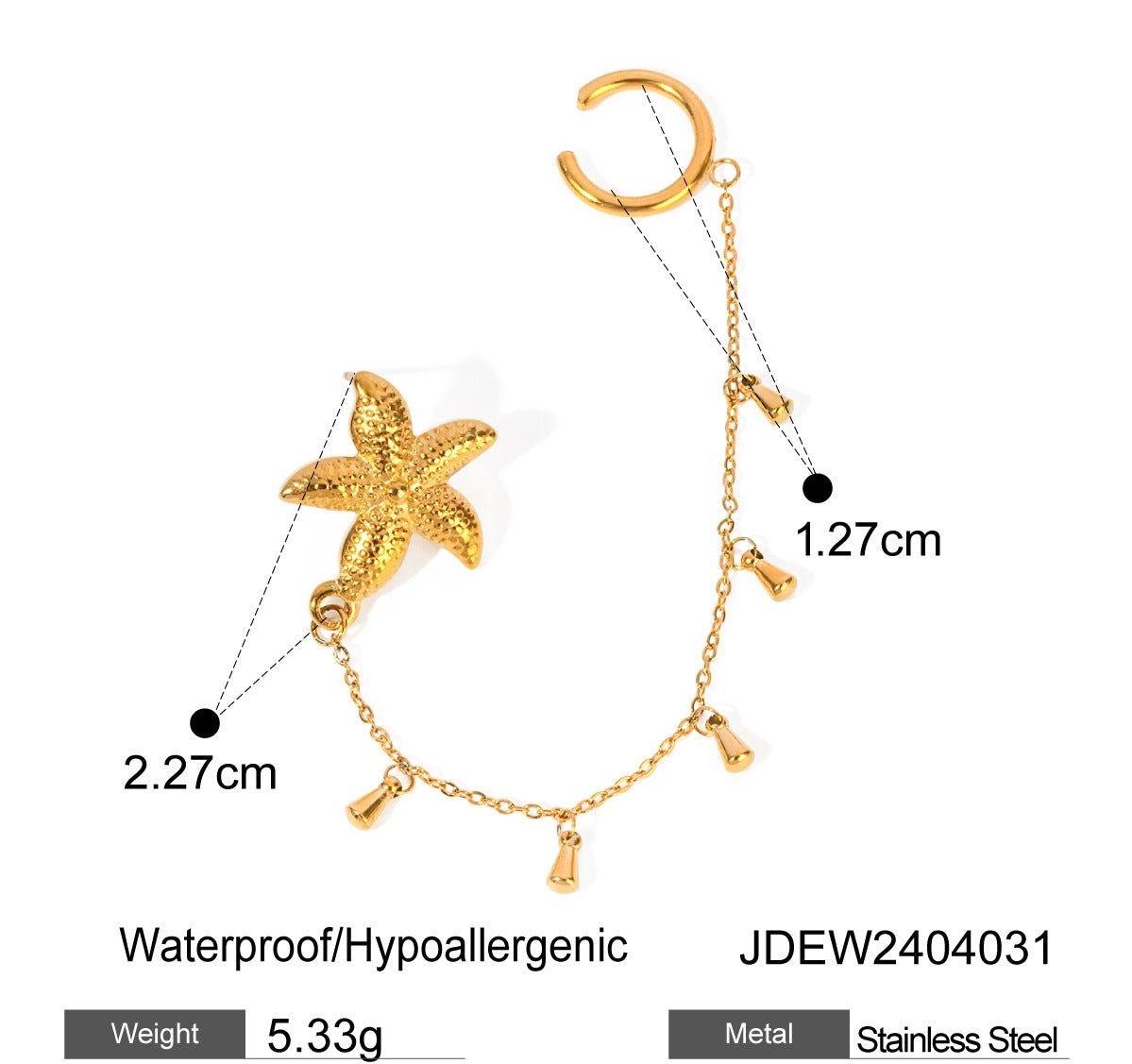 Starfish Waterproof Ear Clip