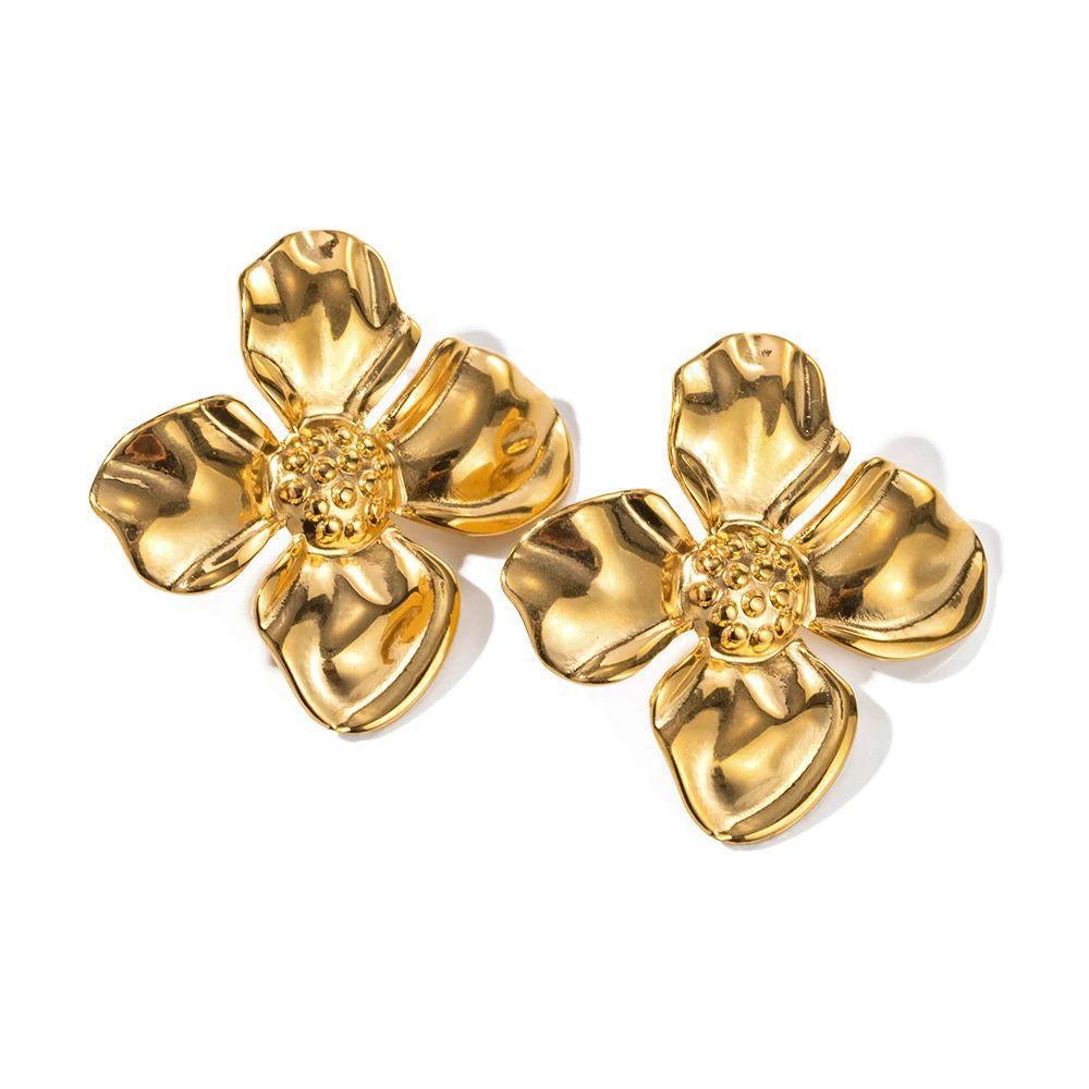 Flower Waterproof Earrings