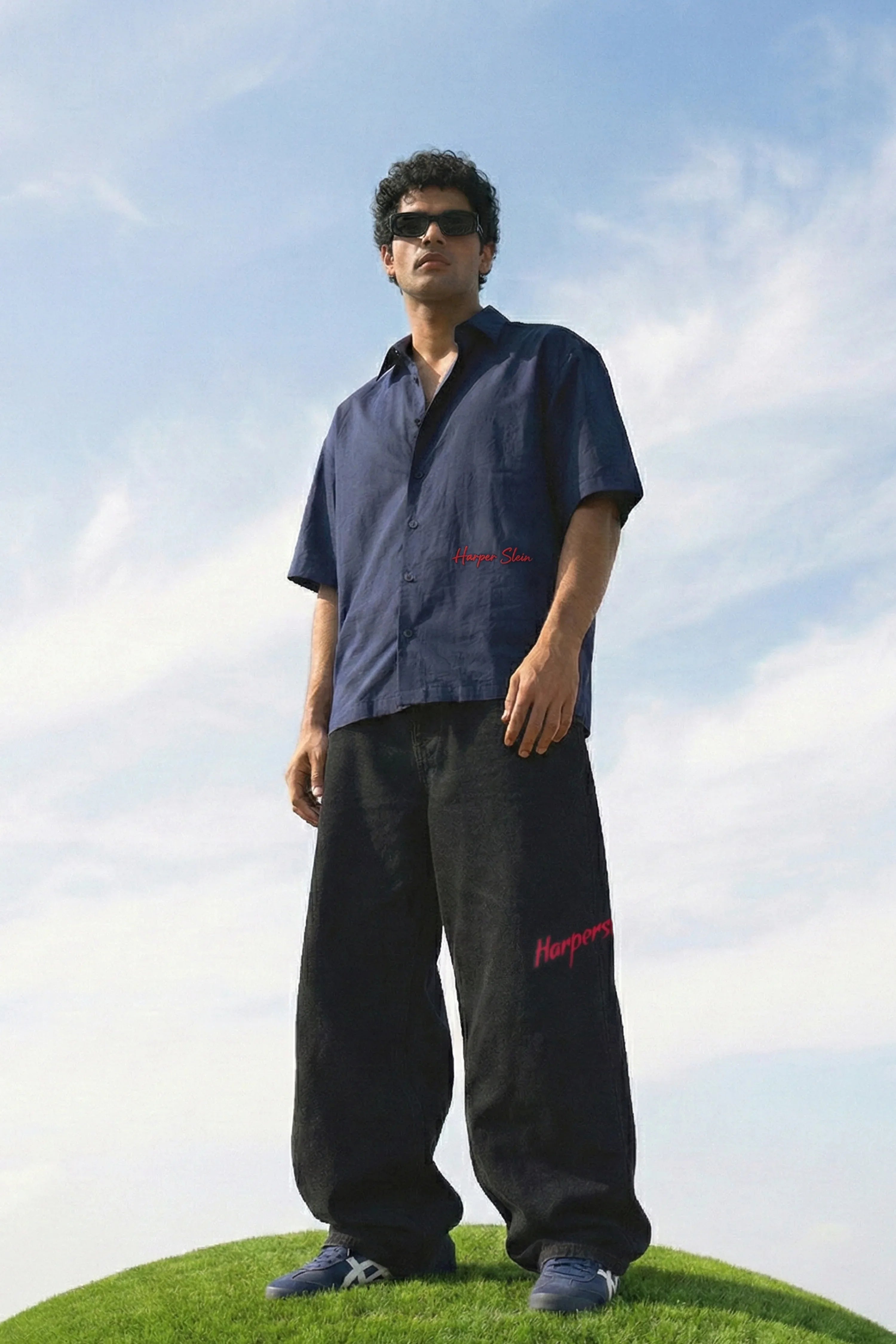 Brushed Blue Shirt - Harper Slein