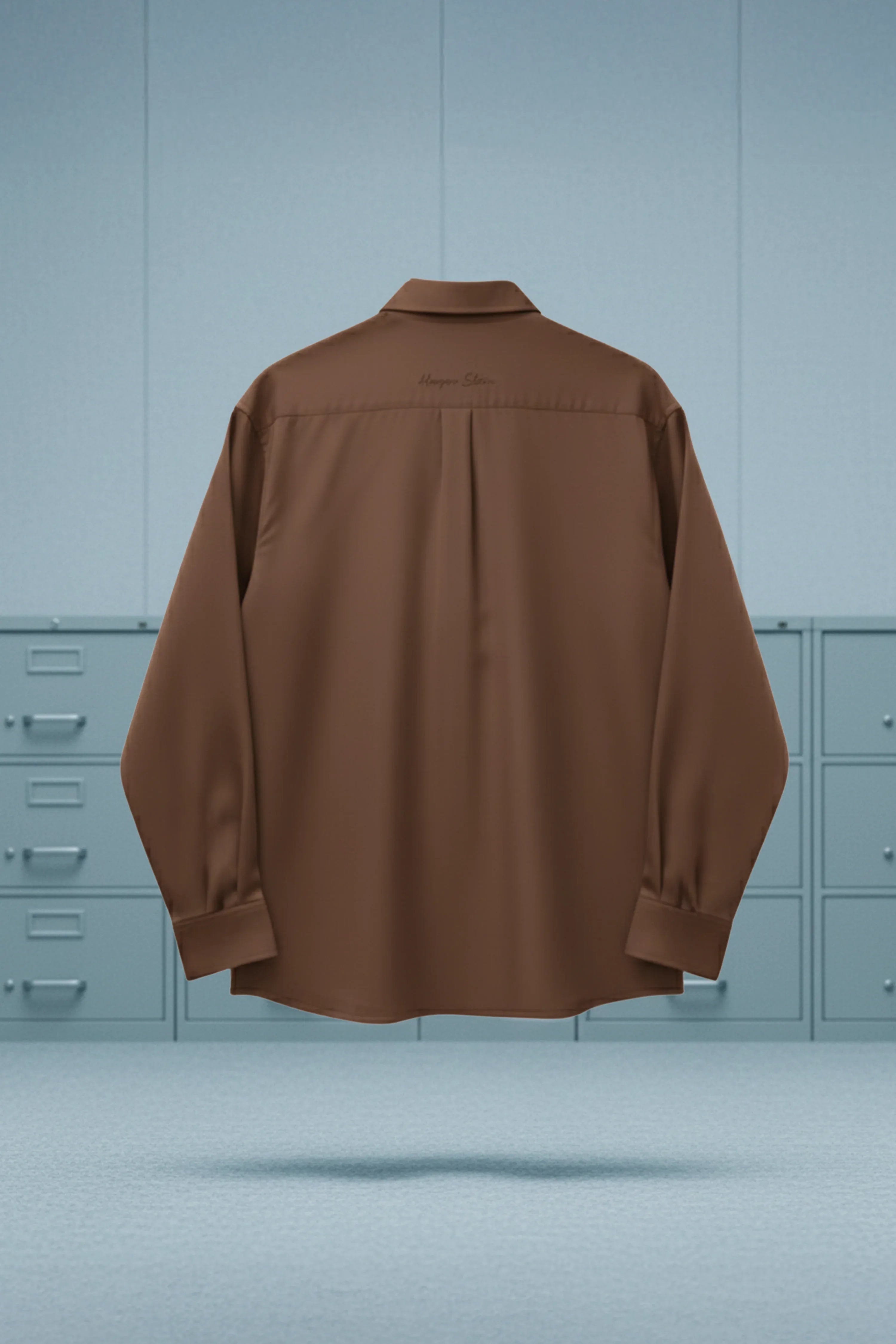The Studio Shirt Men Clay Brown - Harper Slein
