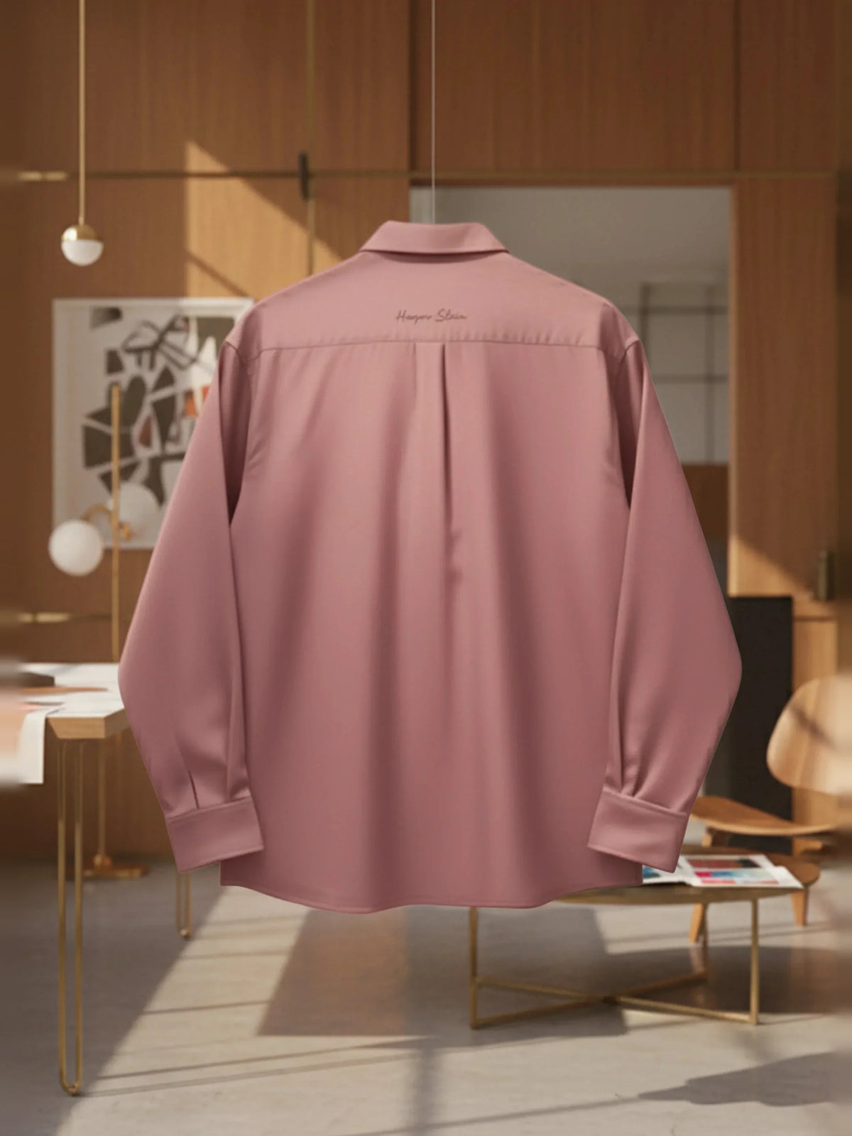 The Studio Shirt Men Blush Pink - Harper Slein