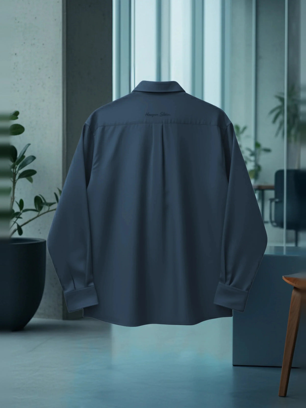 The Studio Shirt Men Slate Blue - Harper Slein