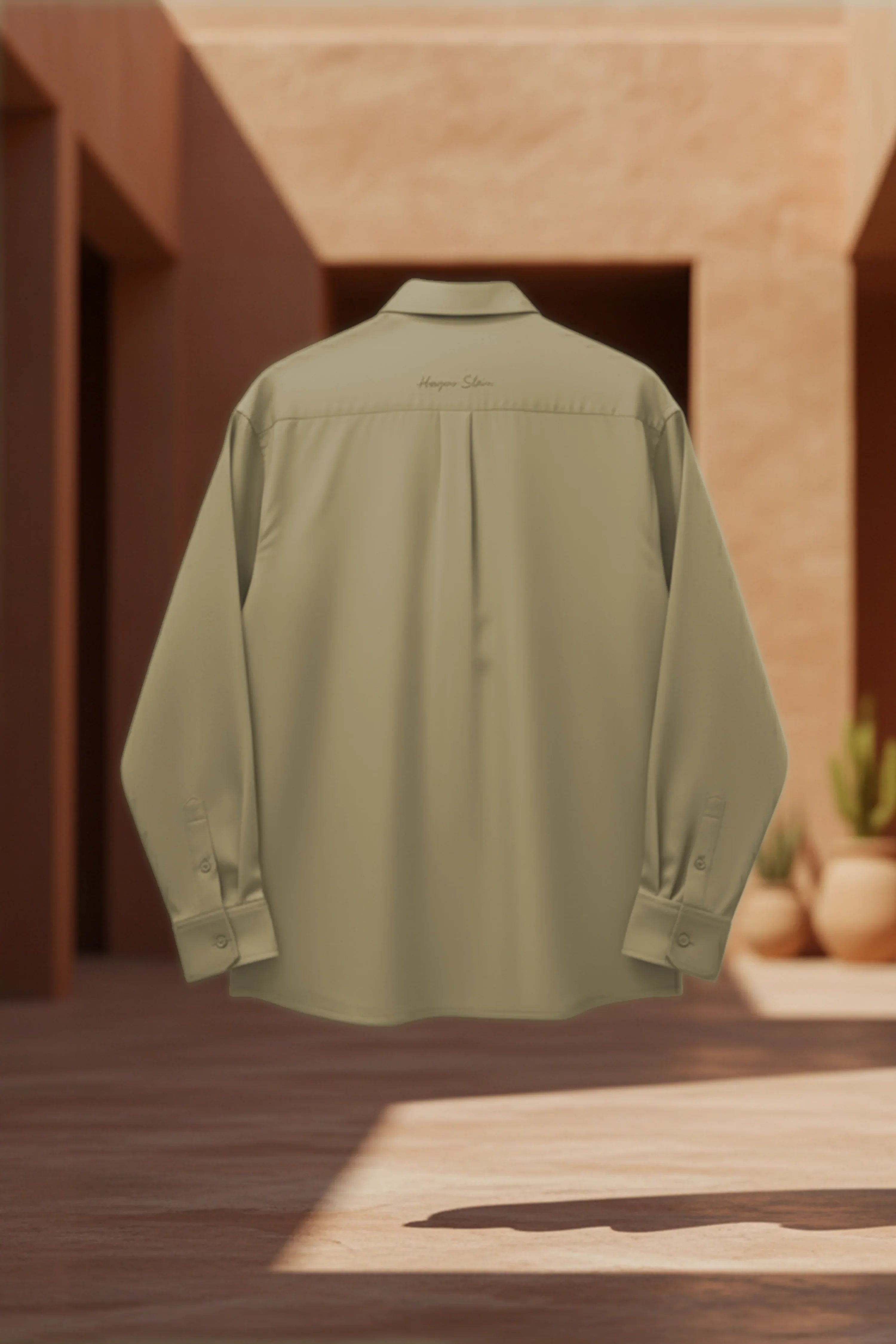 The Studio Shirt Men Sand Beige - Harper Slein