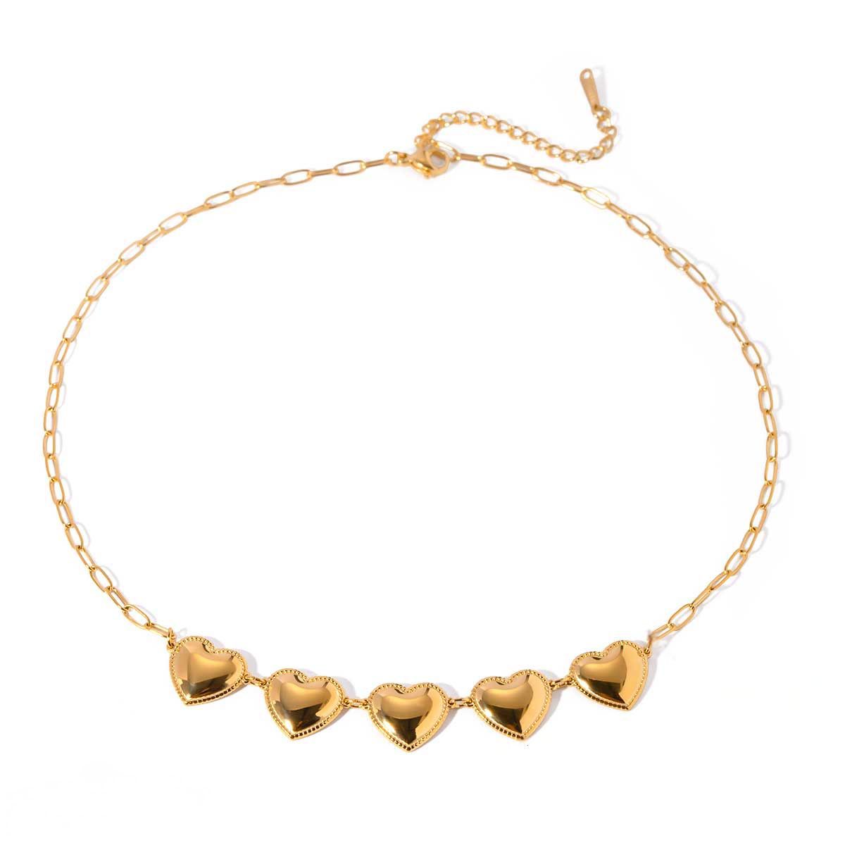 Heart Choker Waterproof Necklace