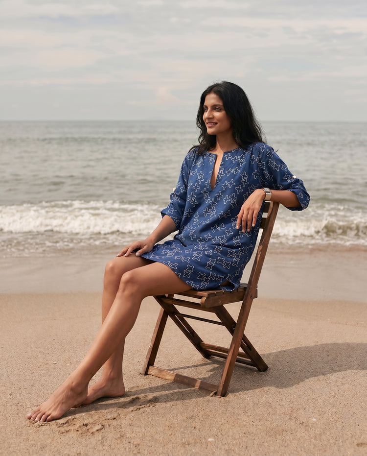 The Ease Pleat Dress
