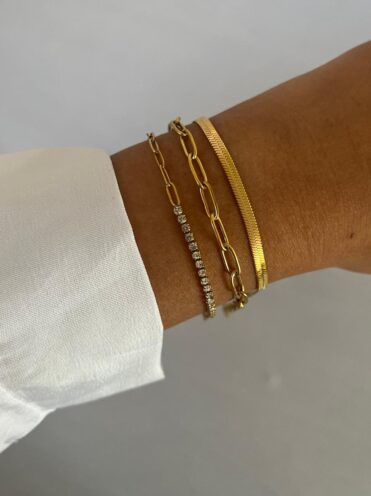 Herringbone Chain  Bracelet