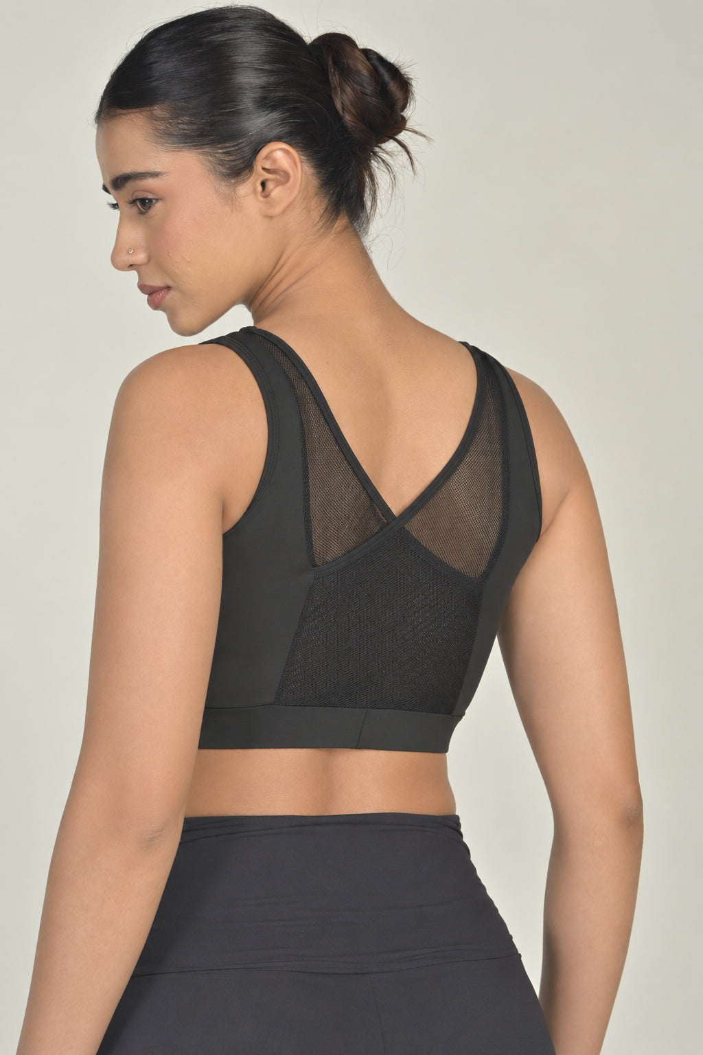 Mesh Scoop Bra