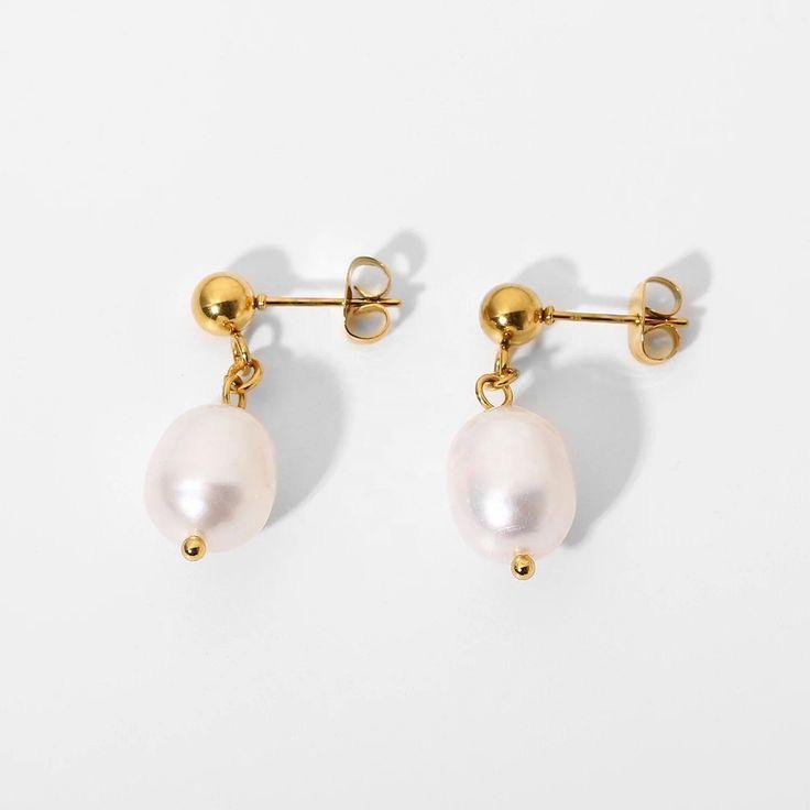 Pearl Drop Earrings