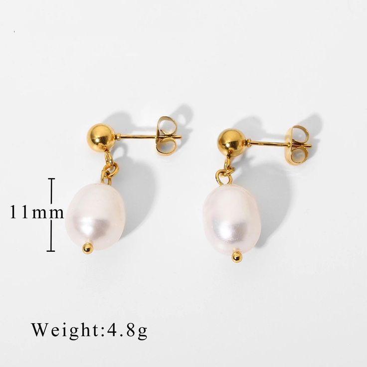 Pearl Drop Earrings