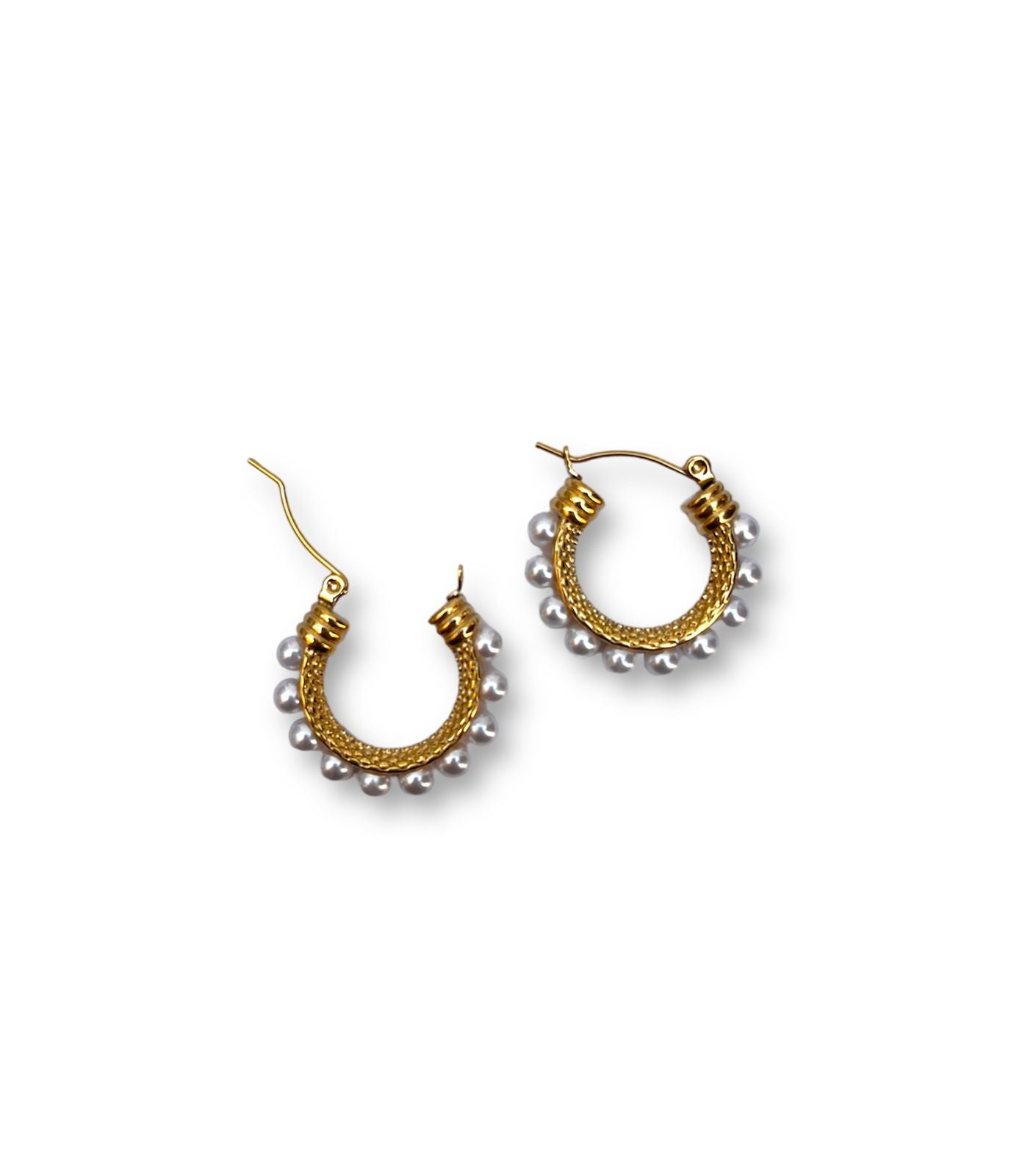 Pearl Hoops
