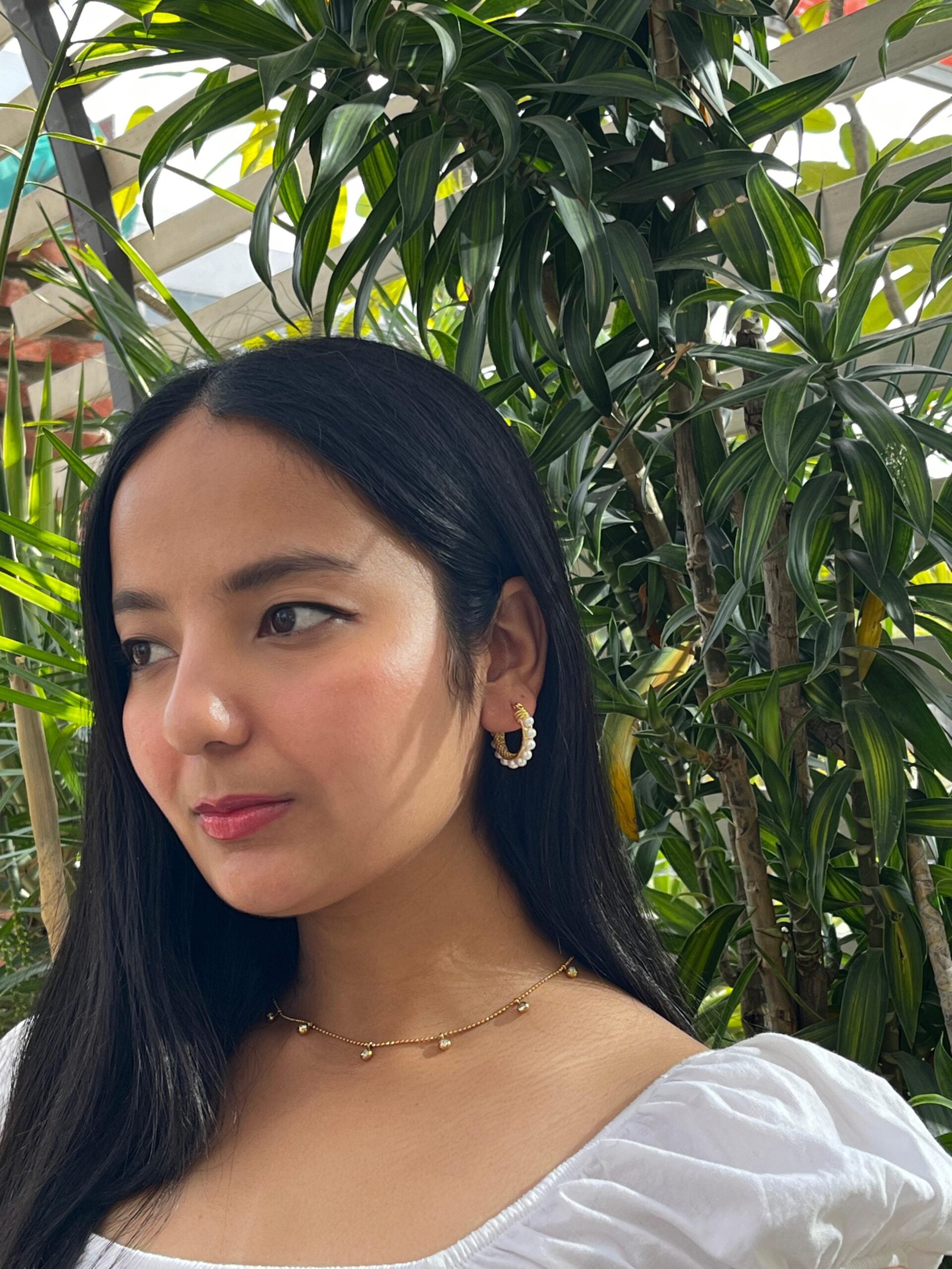 Pearl Hoops