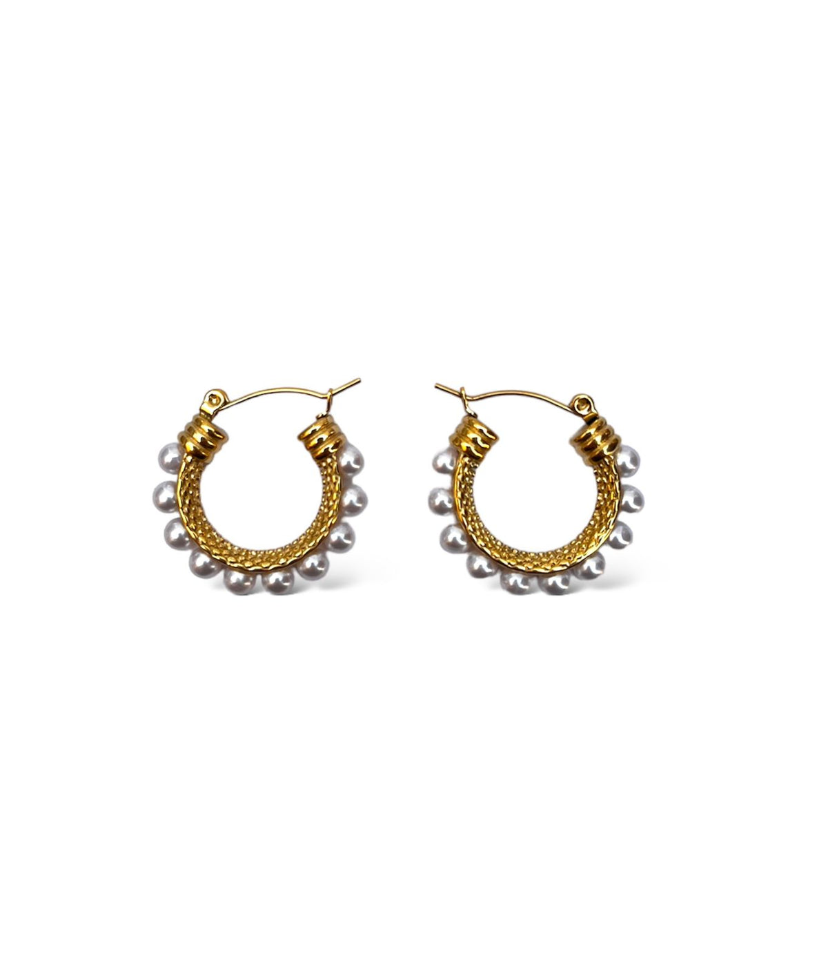 Pearl Hoops