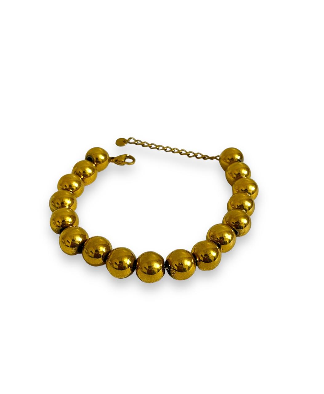 Jaya Bisht Signature Chunky Breads Waterproof  Bracelet