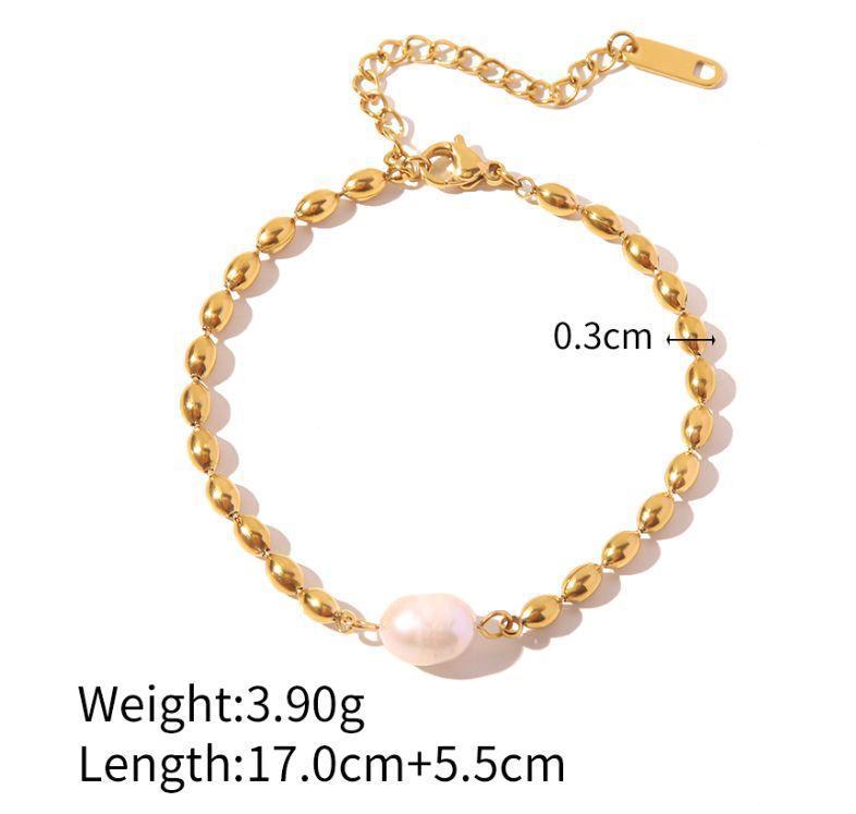 Single Pearl  Bracelet