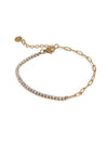 Tennis Link Minimal Bracelet