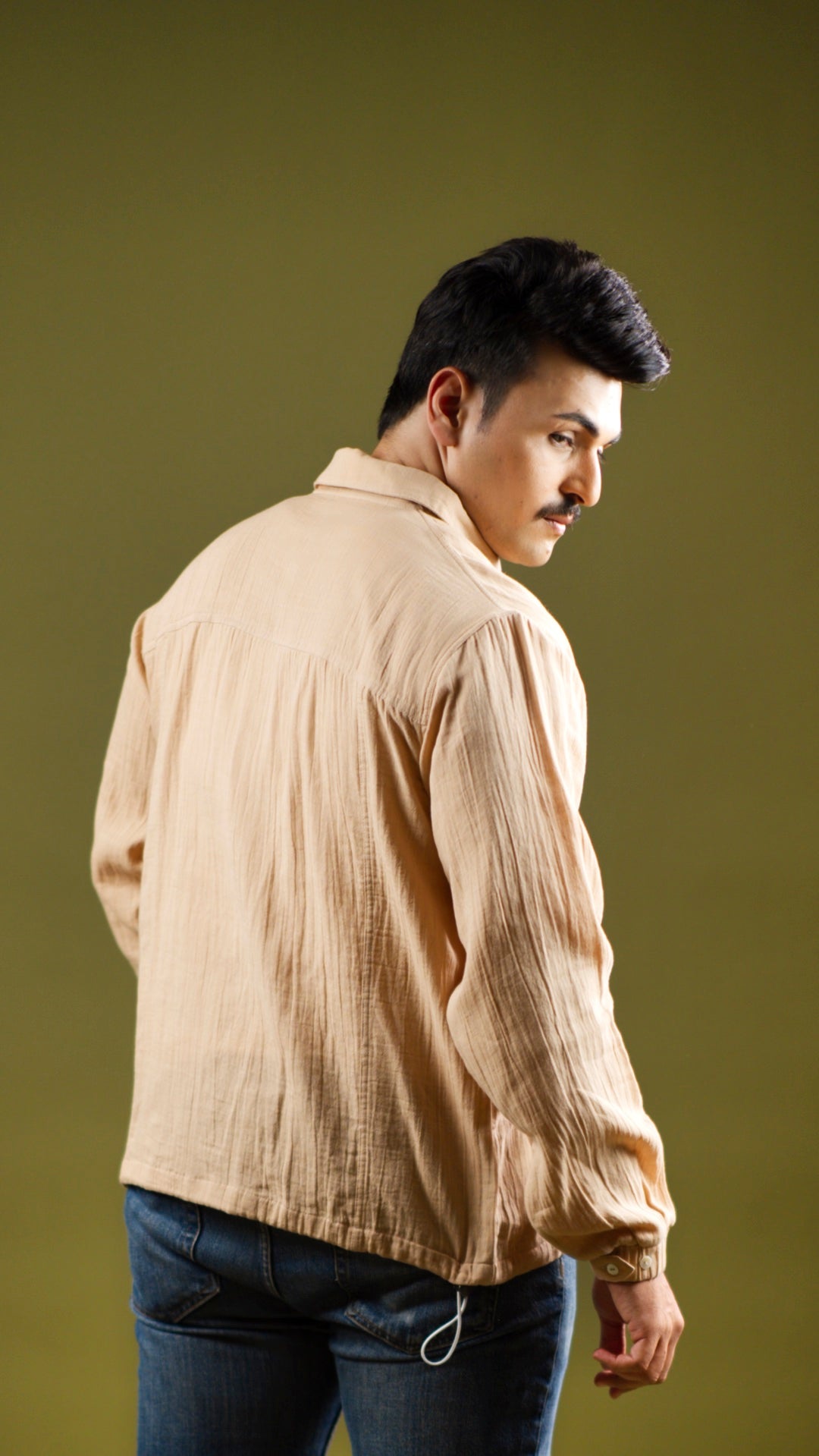 Unisex Lightweight Jacket - Almond Cream