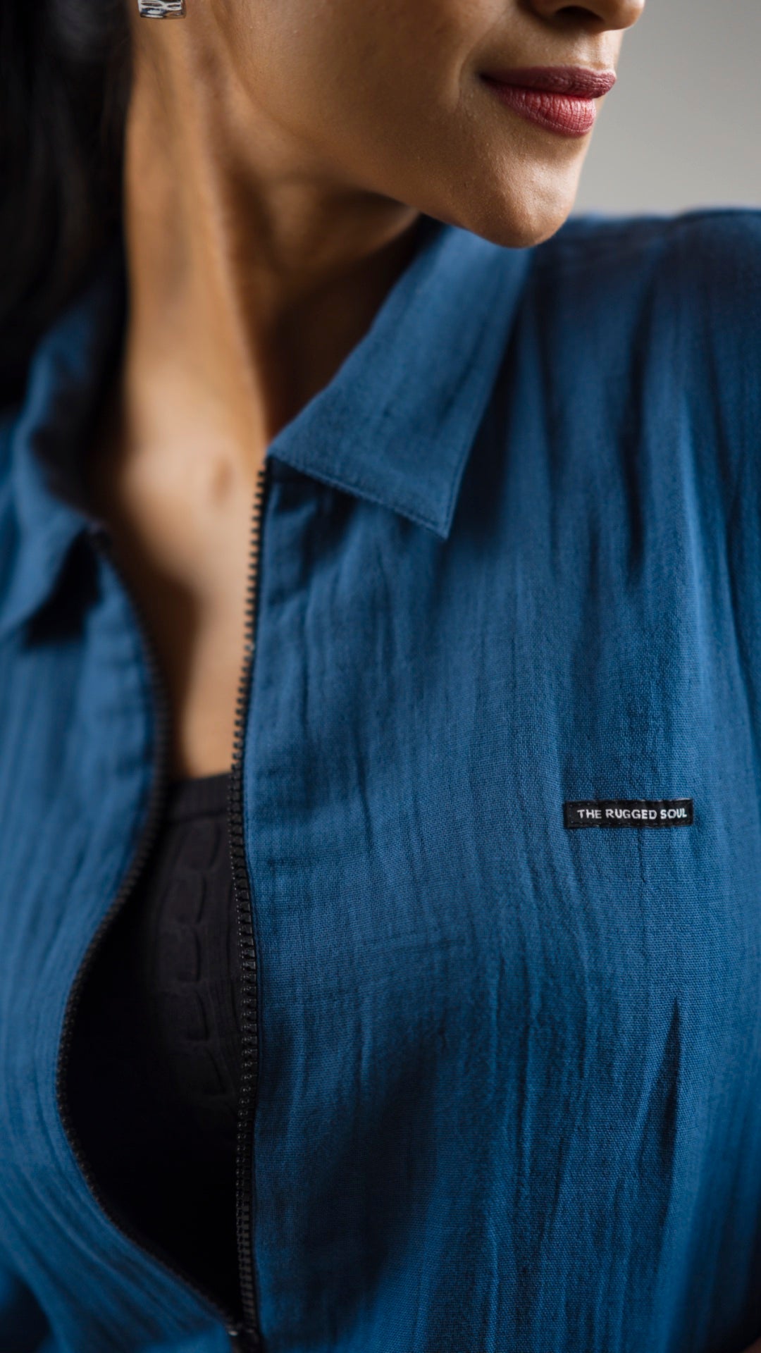 Unisex Lightweight Jacket - Deep Indigo