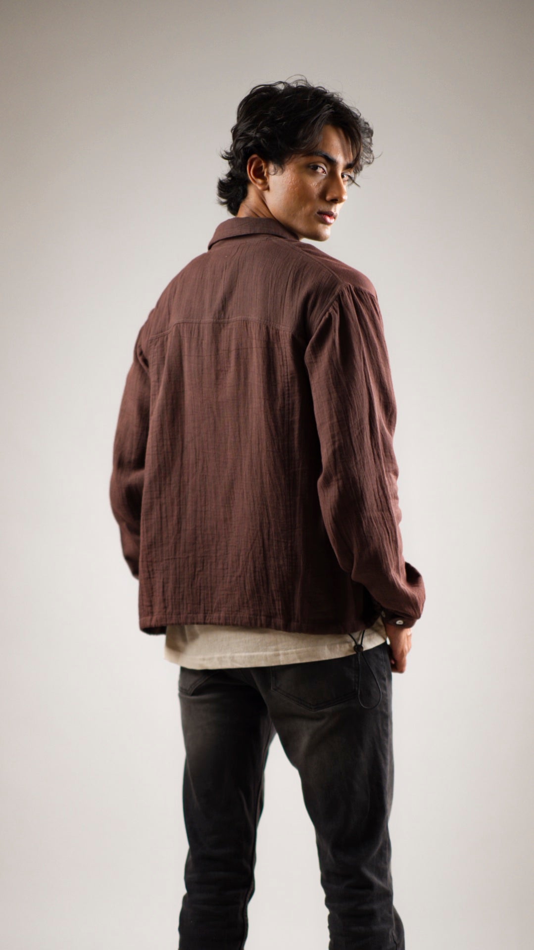 Unisex Lightweight Jacket - Walnut Brown