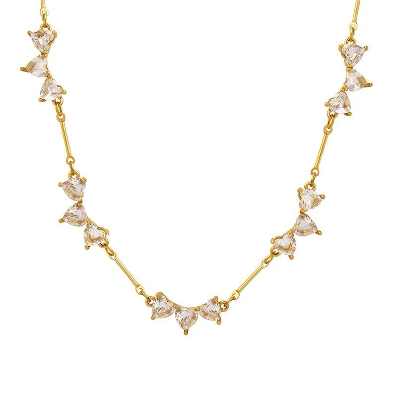 Heart Shaped Chain Necklace